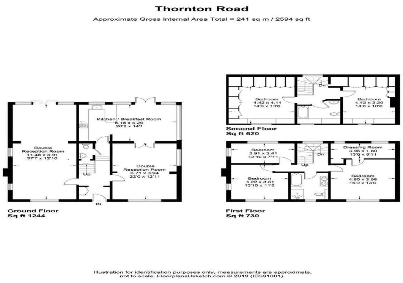Wandsworth, South London Deluxe King Room 4 Екстер'єр фото